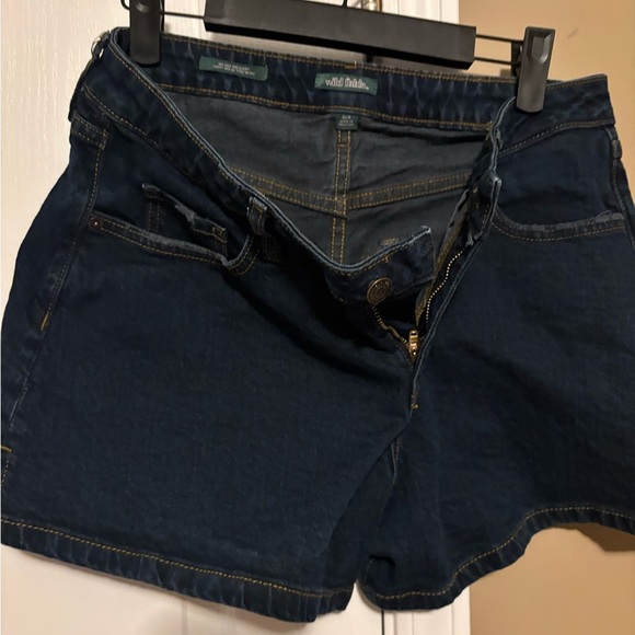 Wild Fable Midnight Blue Denim Shorts - Picture 3 of 4